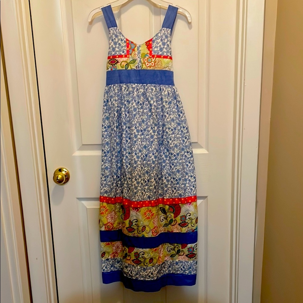 Bonnie Jean Girls Size 12 Multicolored Dress